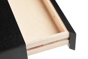 Biurko Mind - Czarnobejcowany dąb, 118×74×44 cm - A2