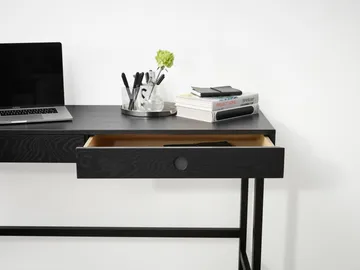 Biurko Mind - Czarnobejcowany dąb, 118×74×44 cm - A2