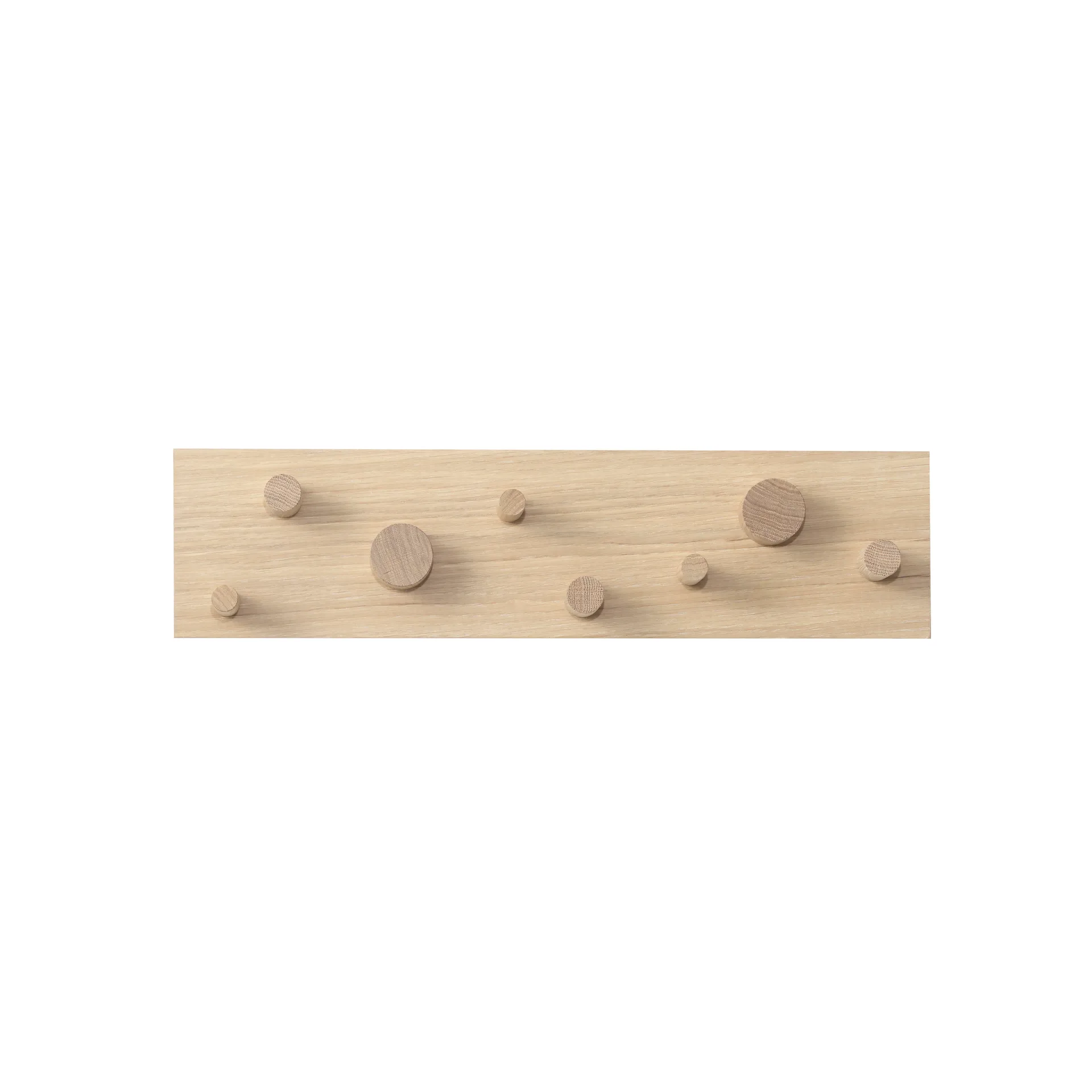 Fellow wieszak na ubrania, Biały Naoliwione dąb A2