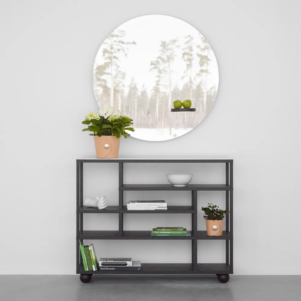 Hug doniczka, Jasnybrązowy, w.12 cm ø14 cm A2