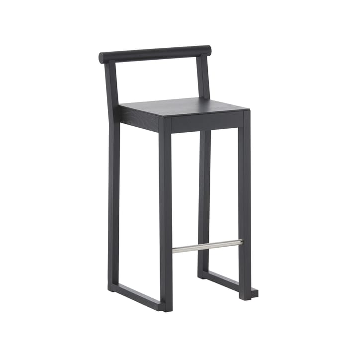 Party krzesło barowe 66 cm - Barwione na czarno dąb - A2