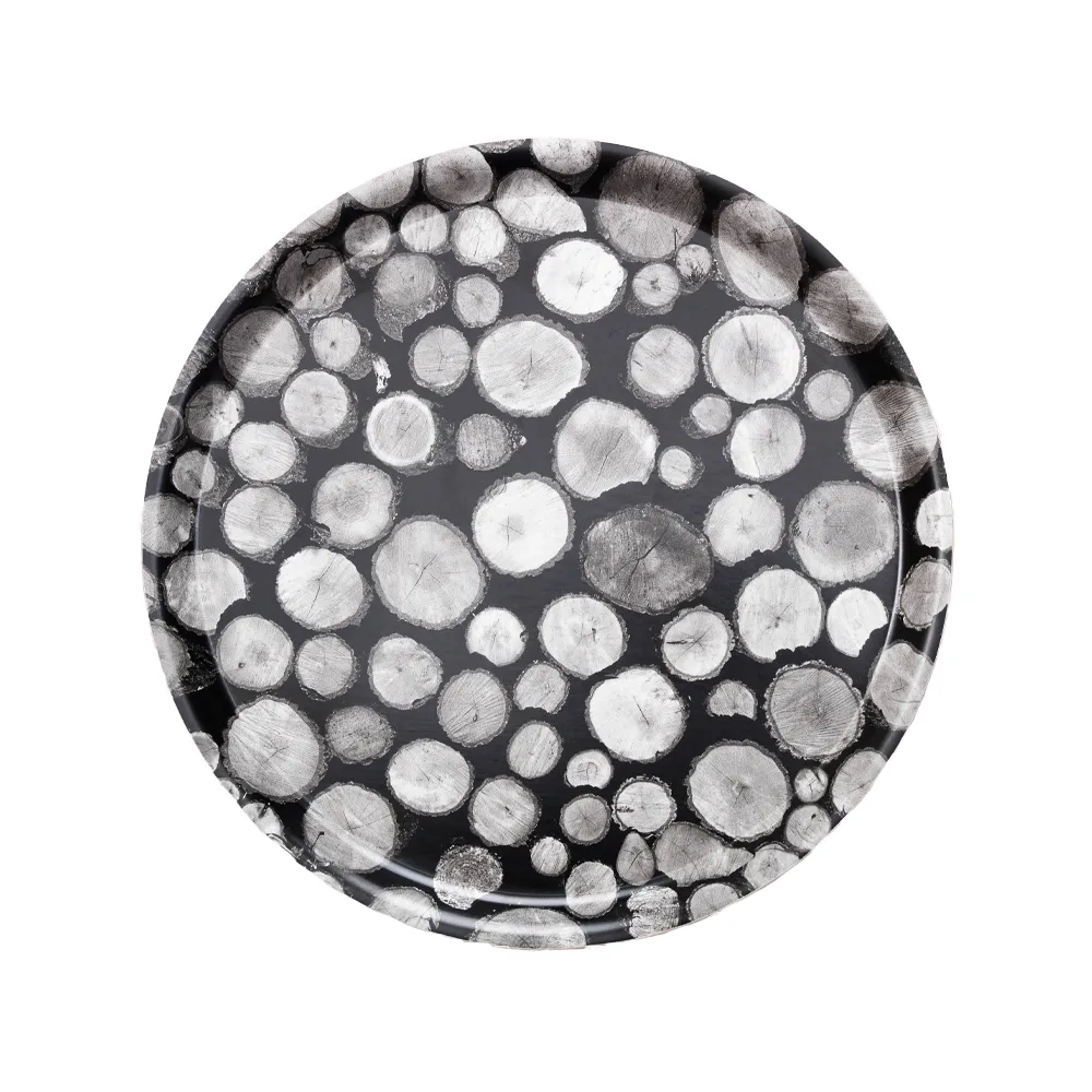 Småland taca, czarny/biały A2