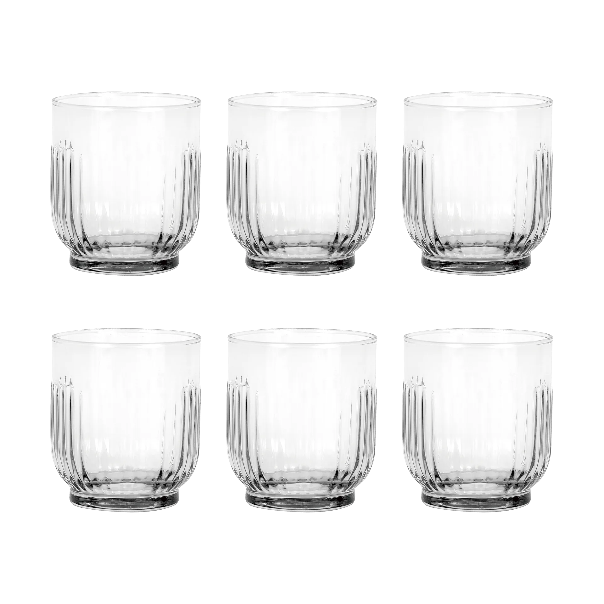 Aida szklanki do napojów 330 ml, 6 sztuk, Przezroczyste Aida