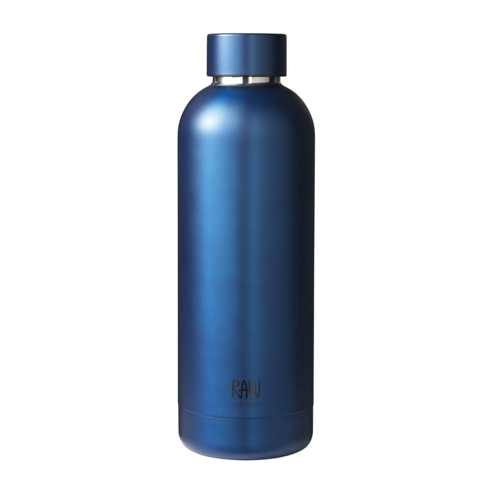 Butelka termiczna Raw 0,5 l - Matowy niebieski - Aida