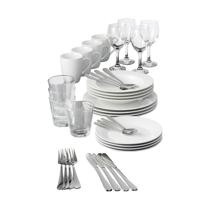 Café Serving Set 40 szt. - 40 części - Aida