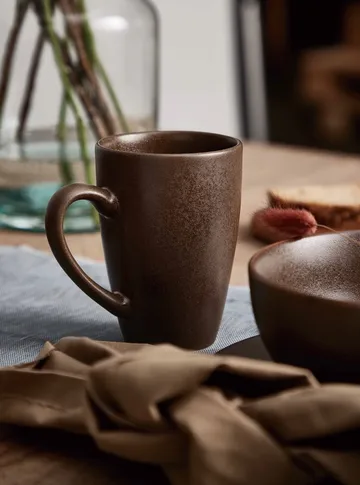 Ceramic Workshop kubek 350 ml - Chestnut-matte brown - Aida