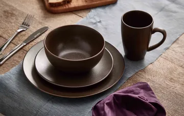 Ceramic Workshop kubek 350 ml - Chestnut-matte brown - Aida