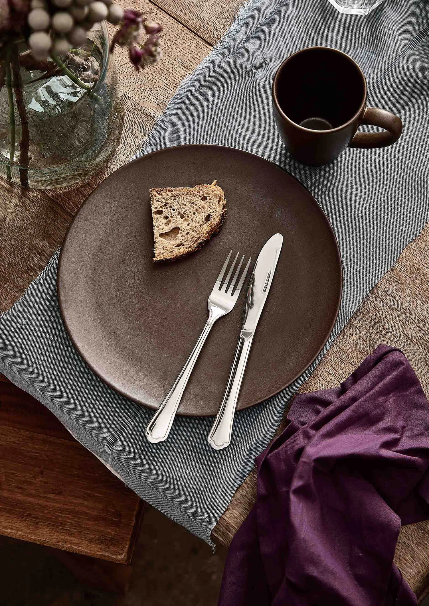 Ceramic Workshop kubek 350 ml, Chestnut-matte brown Aida