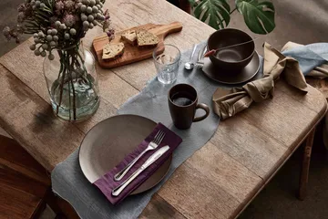 Ceramic Workshop kubek 350 ml - Chestnut-matte brown - Aida