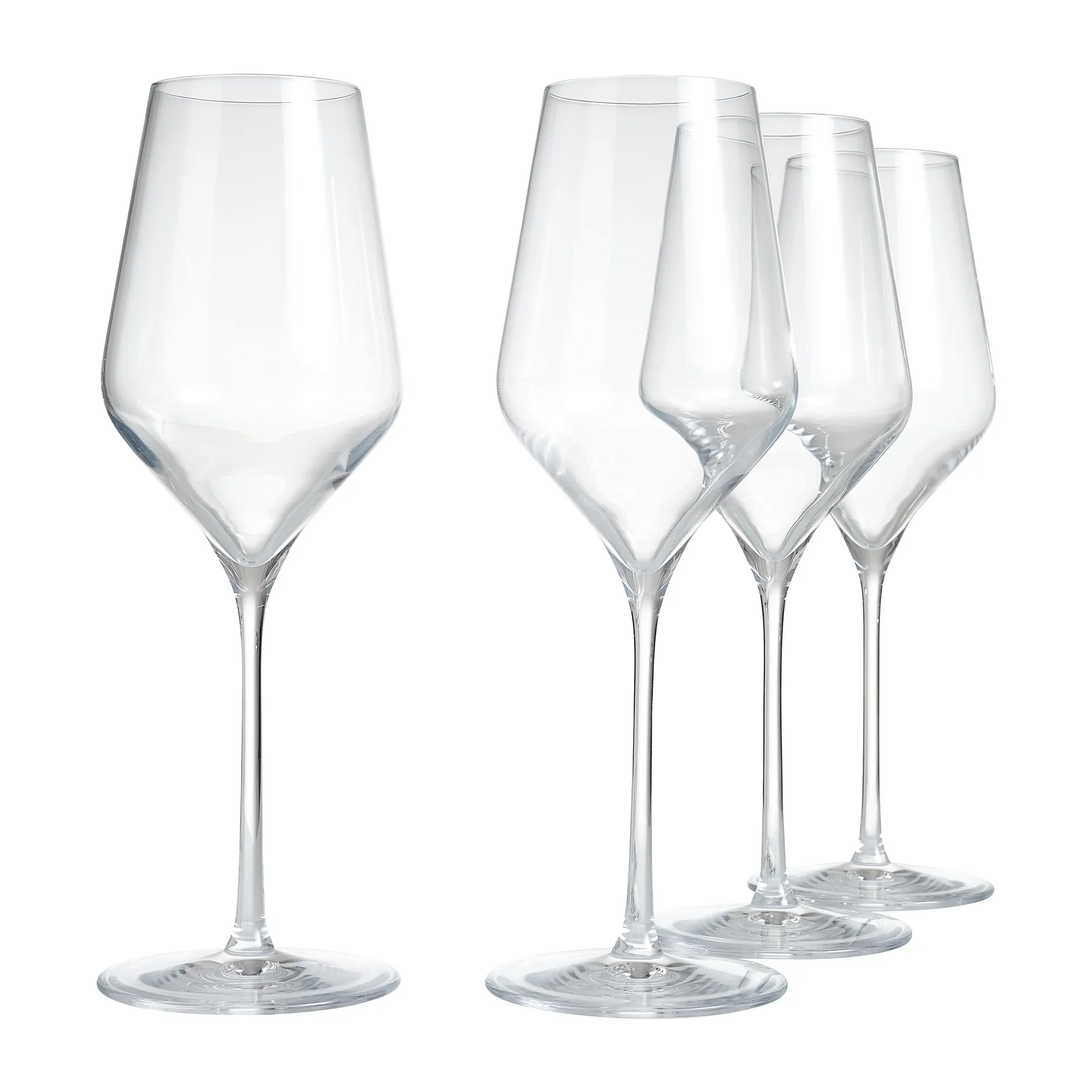 Connoisseur Extravagant kieliszki do białego wina 405 ml, 4‑pak, Clear Aida