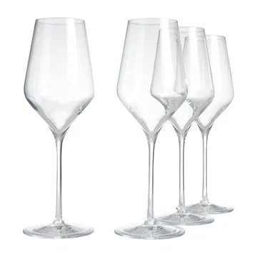 Connoisseur Extravagant kieliszki do białego wina 405 ml, 4‑pak - Clear - Aida