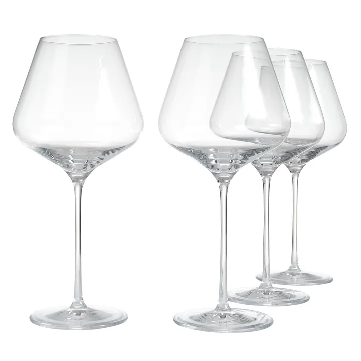 Connoisseur Extravagant kieliszki do czerwonego wina 710 ml, zestaw 4 szt. - Clear - Aida