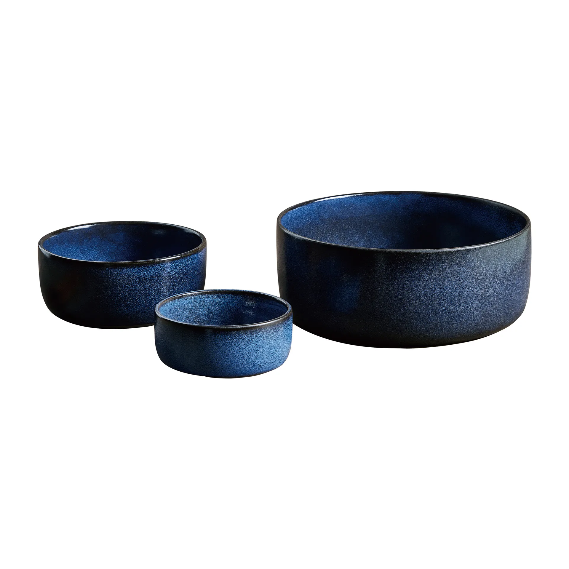 Miska Raw 3 części, Midnight blue Aida