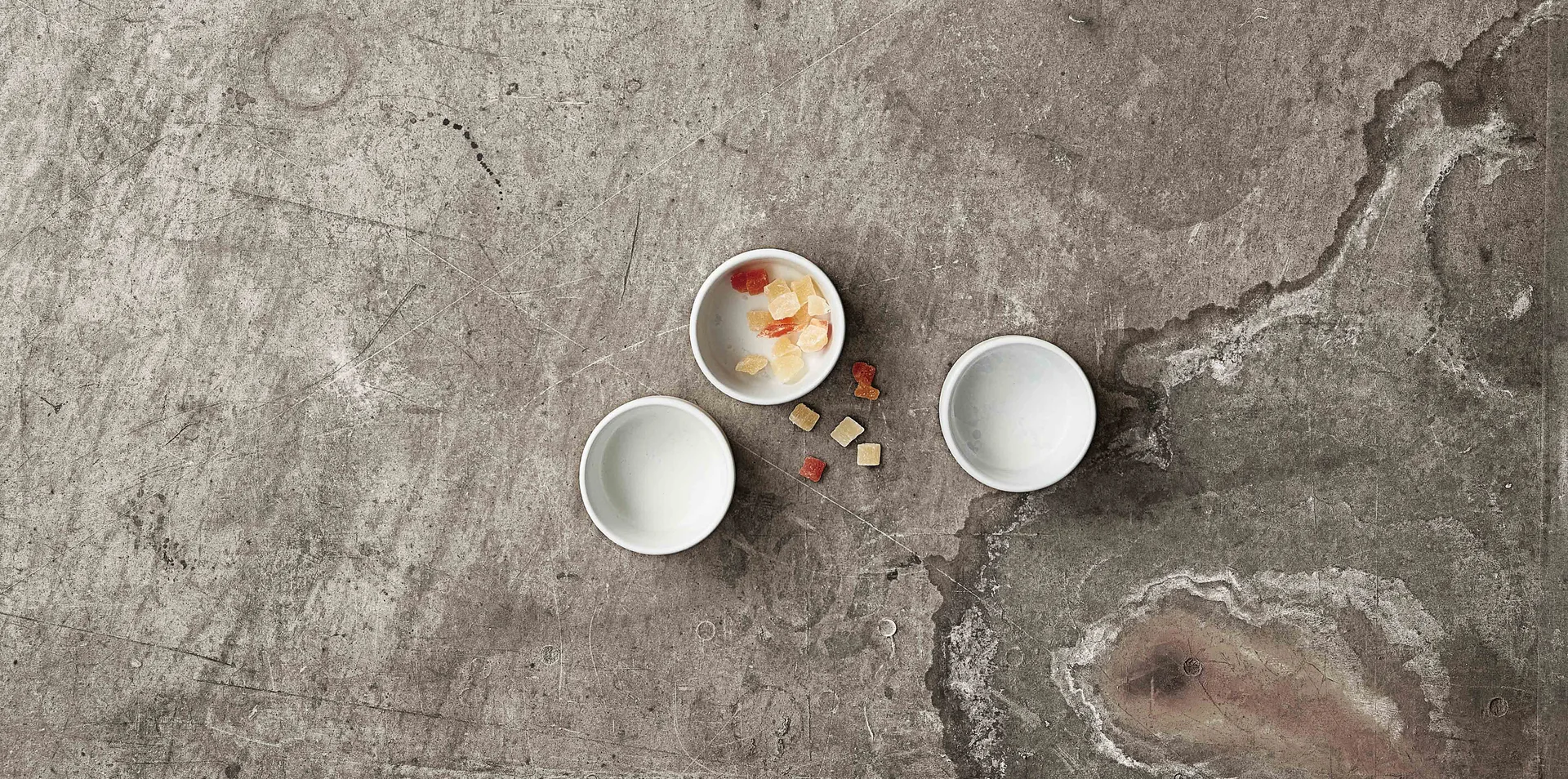 Miska Raw mini Ø7,5 cm 3-pak, Arctic white Aida