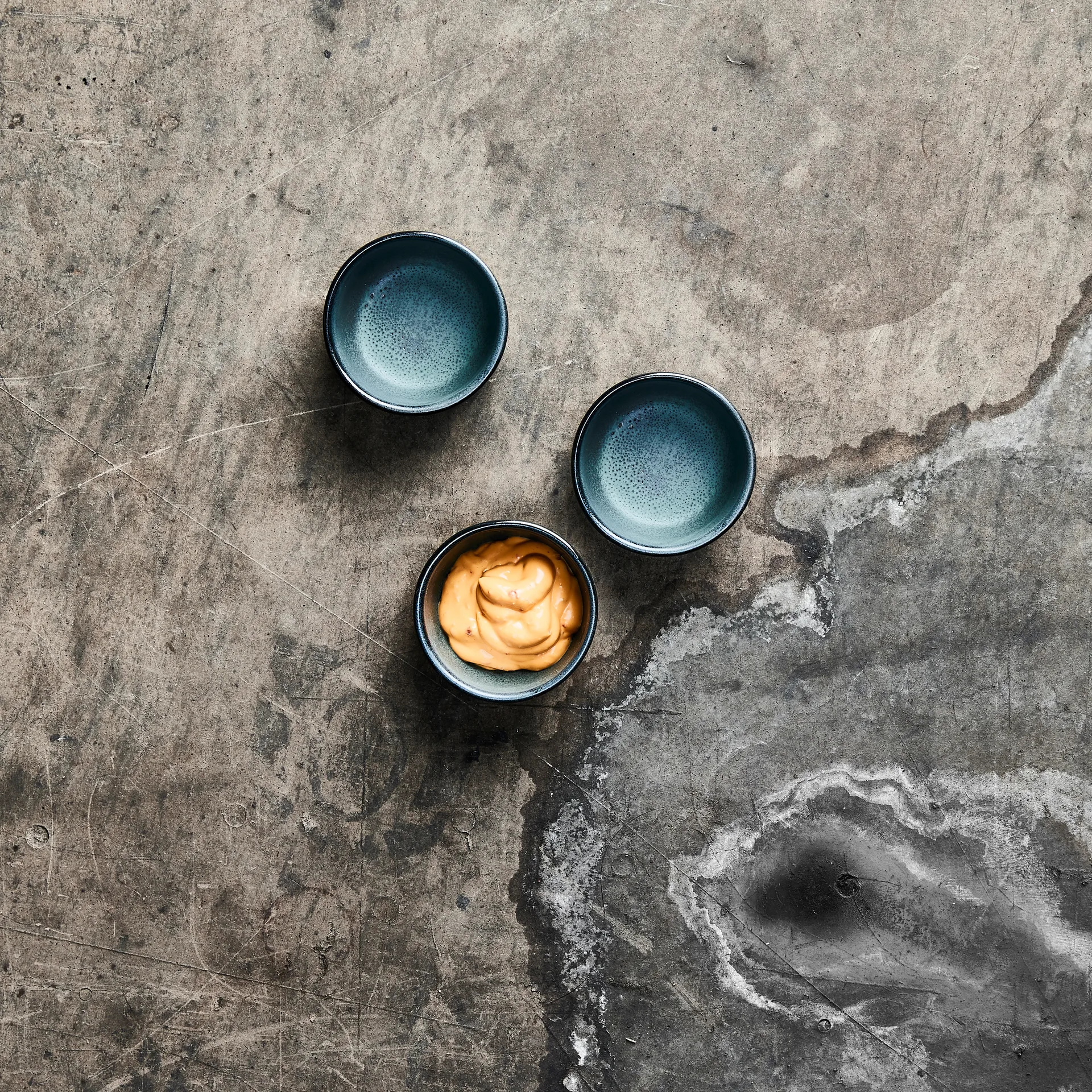 Miska Raw mini Ø7,5 cm 3-pak, Northern green Aida