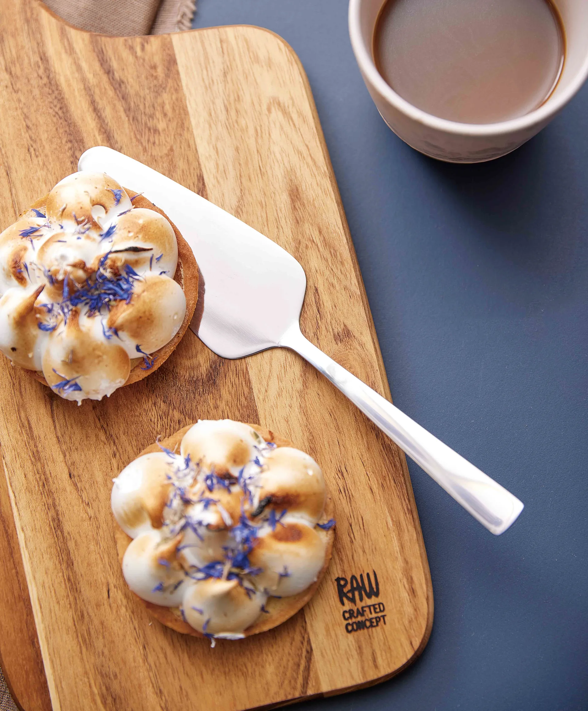 Łopatka do ciasta Raw, Stal nierdzewna Aida