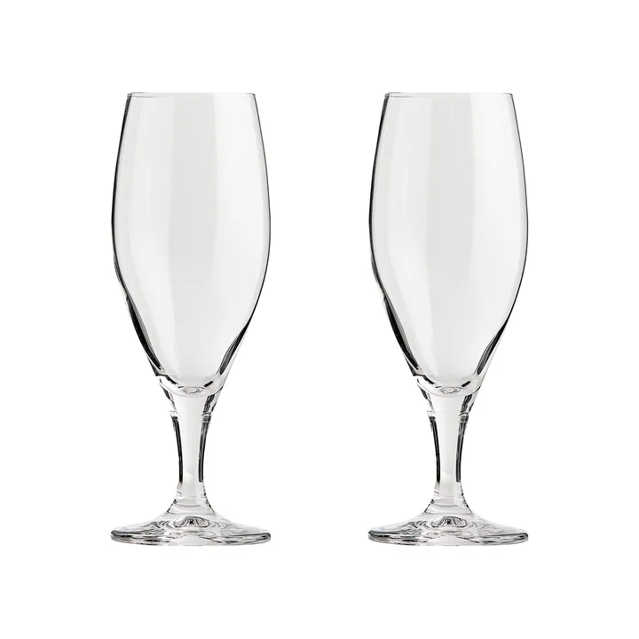 Passion connoisseur kieliszki do piwa 400 ml, 2‑pak - Clear - Aida