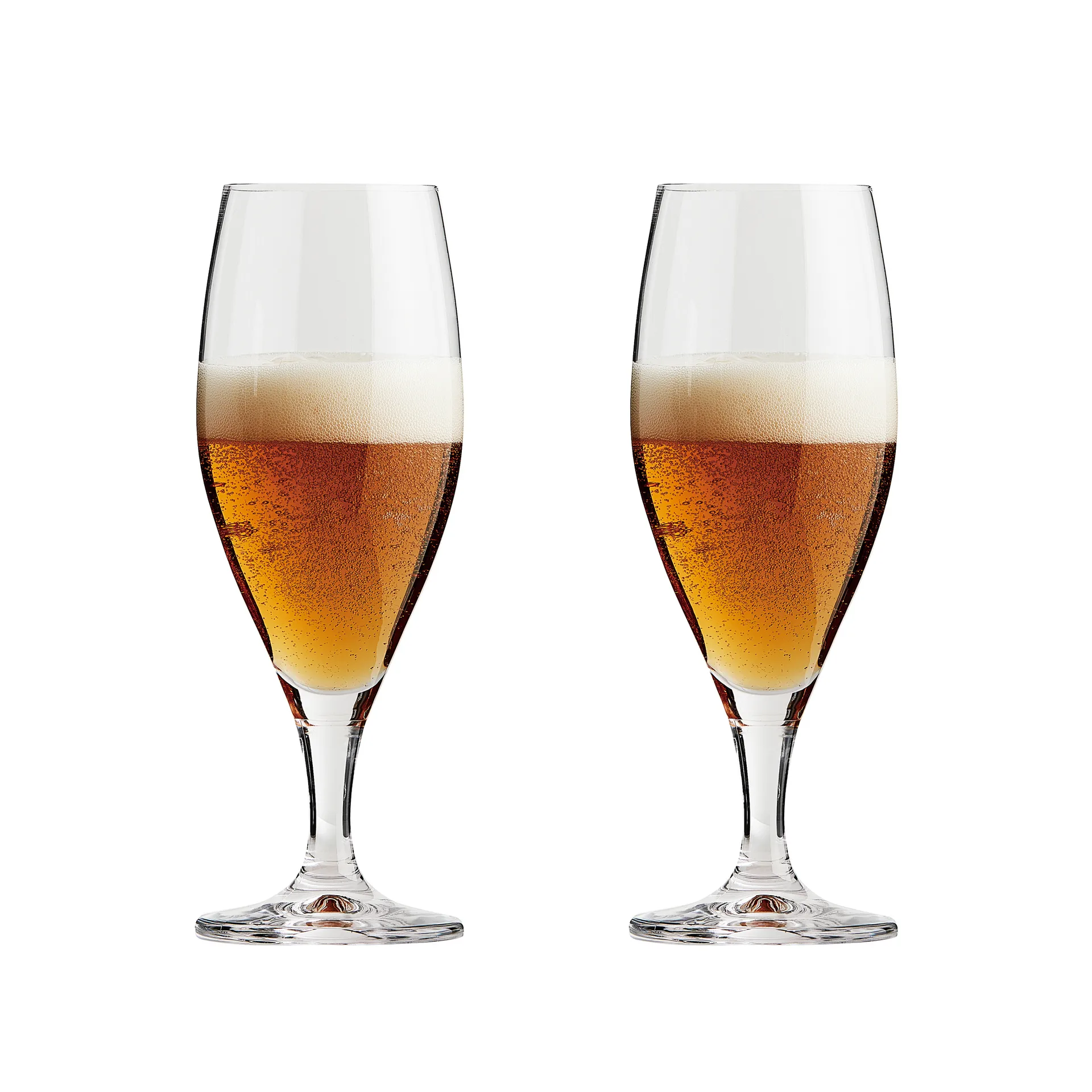 Passion connoisseur kieliszki do piwa 400 ml, 2‑pak, Clear Aida
