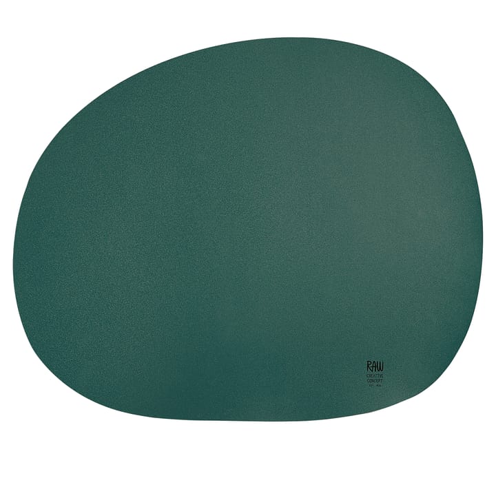 Podkładka na stół Raw 41x33,5 cm - Ciemna zieleń - Aida