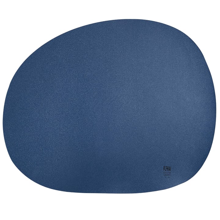 Podkładka na stół Raw 41x33,5 cm - Ciemnoniebieska - Aida