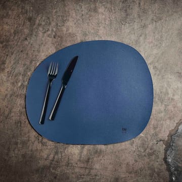 Podkładka na stół Raw 41x33,5 cm - Ciemnoniebieska - Aida