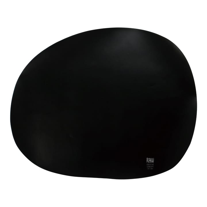 Podkładka na stół Raw 41x33,5 cm - Czarna - Aida