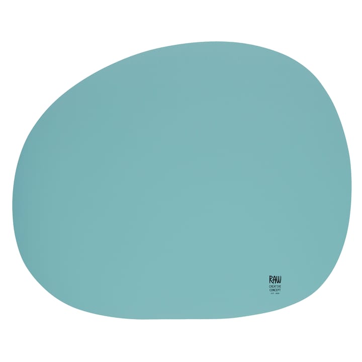 Podkładka na stół Raw 41x33,5 cm - Mint blue (miętowy) - Aida