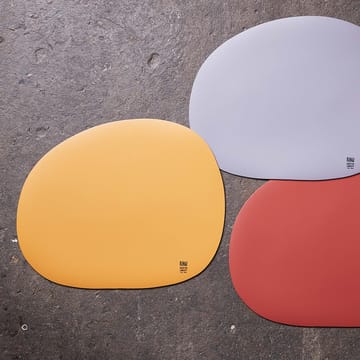 Podkładka na stół Raw 41x33,5 cm - Pumpkin yellow (pomarańcz) - Aida