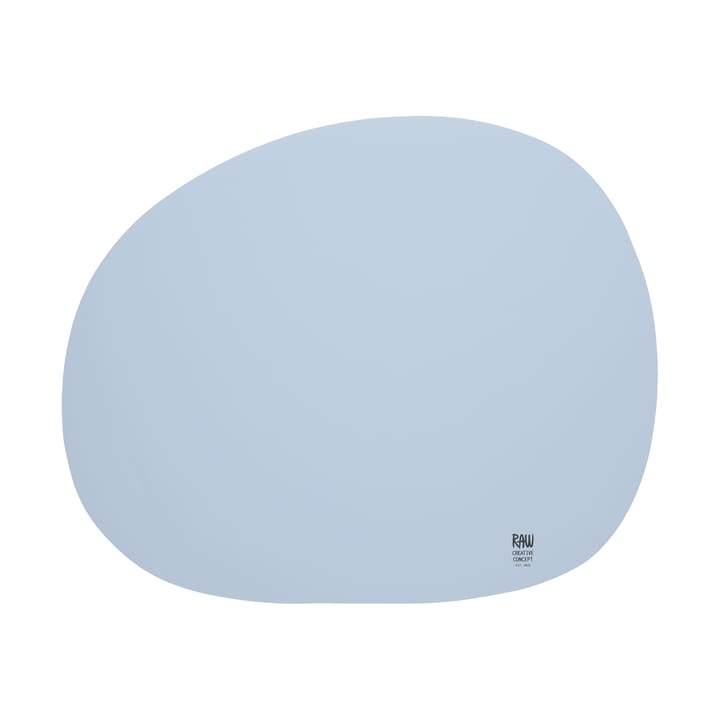 Podkładka na stół Raw 41x33,5 cm - Sky blue (jasny błękit) - Aida