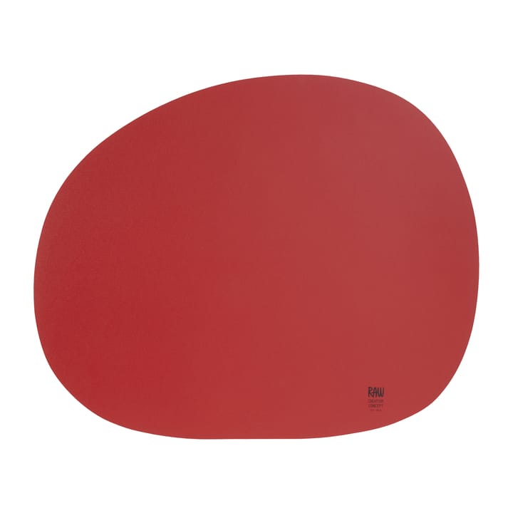 Podkładka na stół Raw 41x33,5 cm - Very berry red (mocna czerwień) - Aida