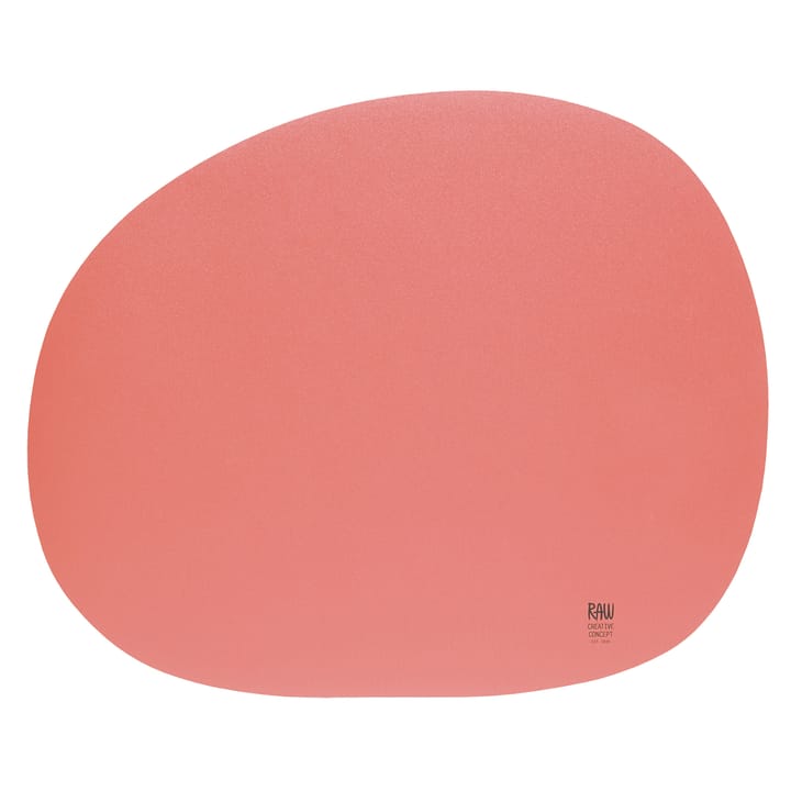 Podkładka na stół Raw 41x33,5 cm - Watermelon red (jasna czerwień) - Aida
