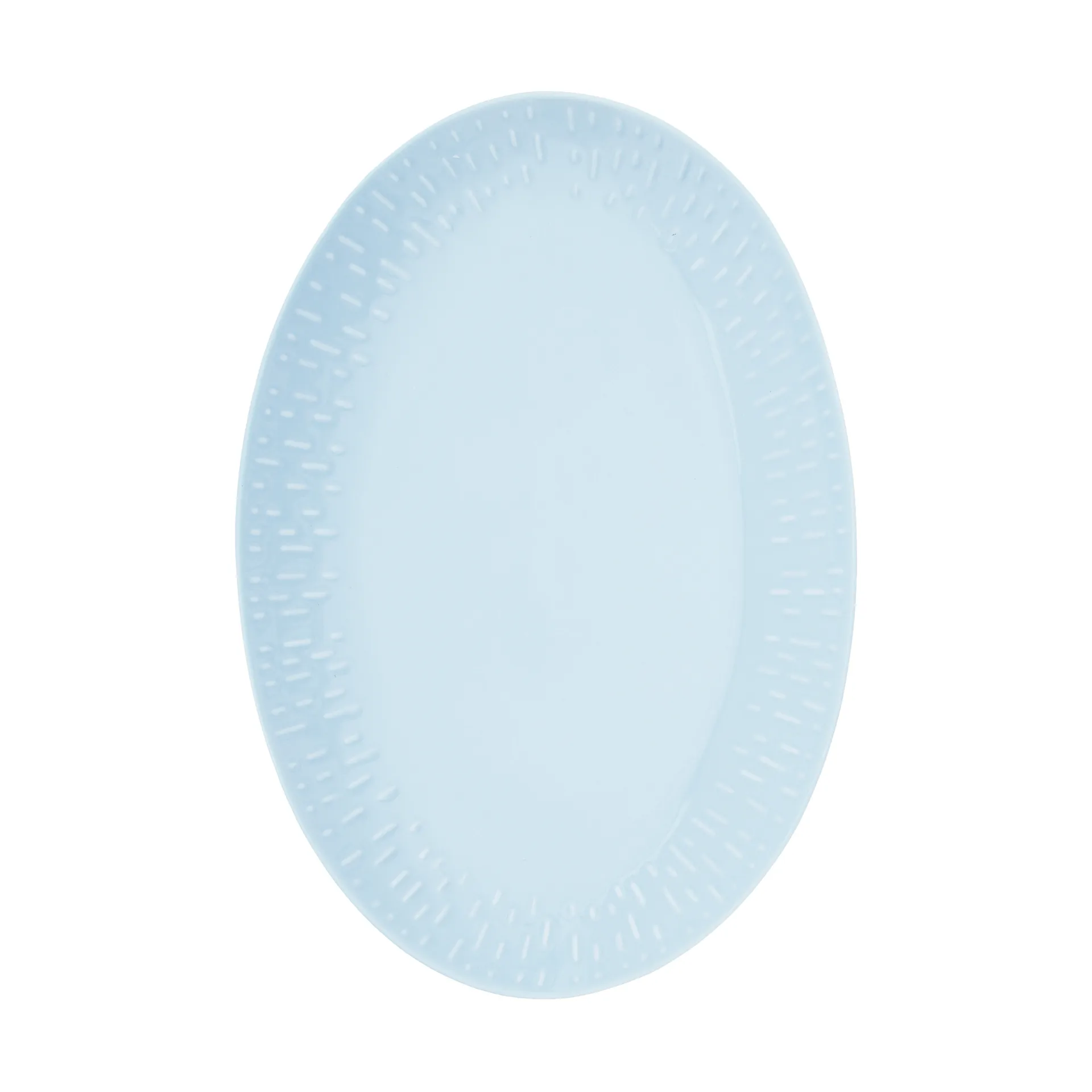 Półmisek owalny Confetti, Aqua, 25,5×36 cm Aida
