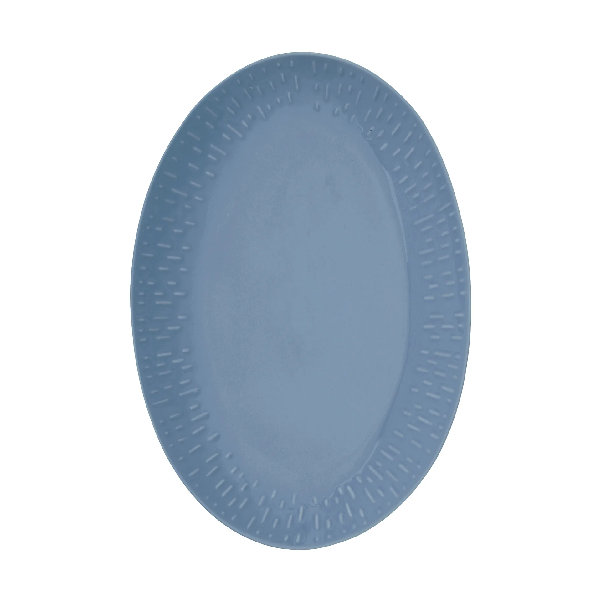 Półmisek owalny Confetti, Blueberry, 25,5×36 cm Aida