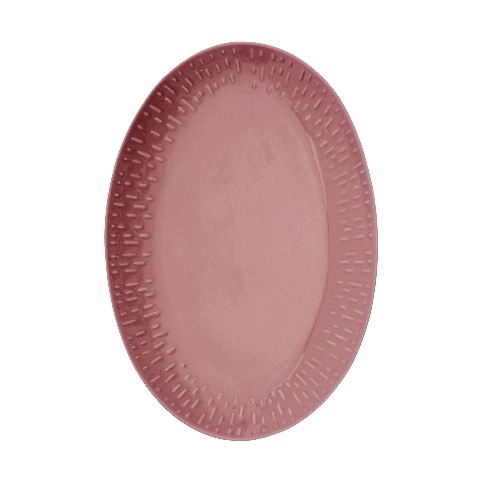 Półmisek owalny Confetti, Bordeaux, 25,5×36 cm Aida
