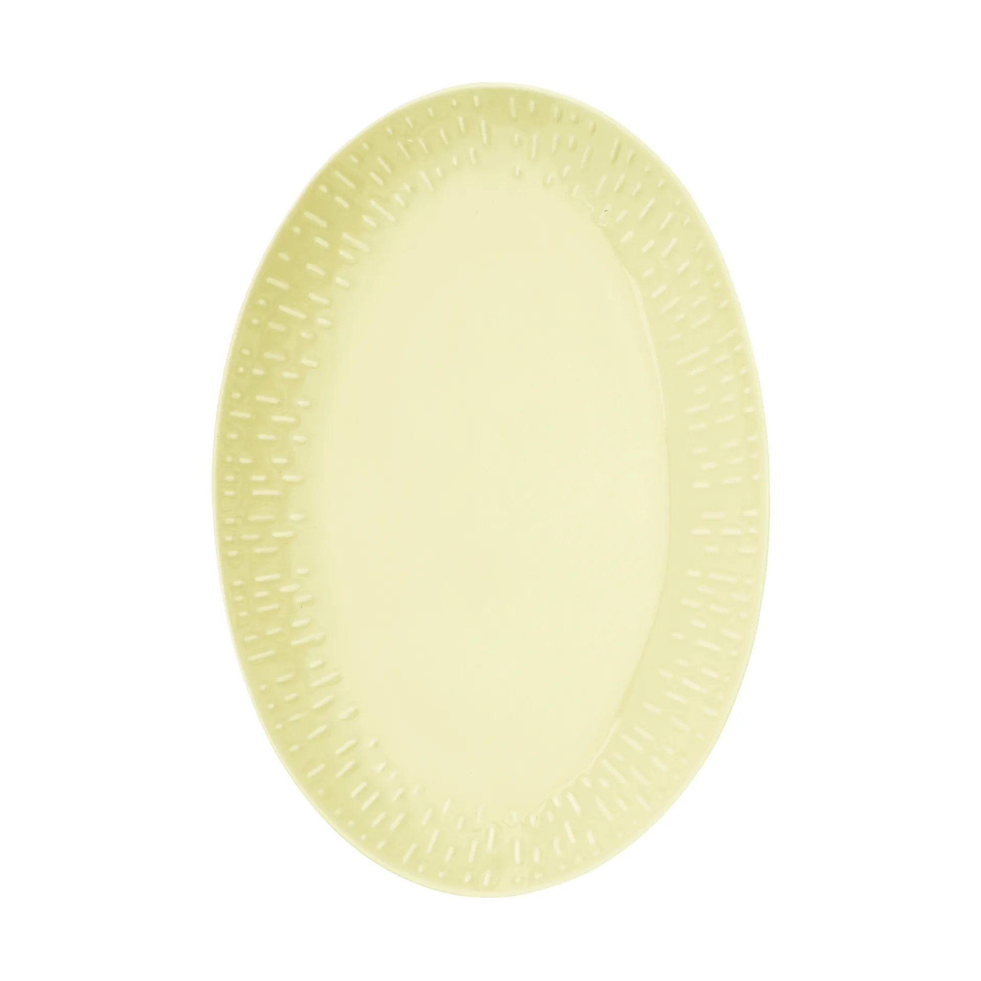 Półmisek owalny Confetti, Lemon, 25,5×36 cm Aida