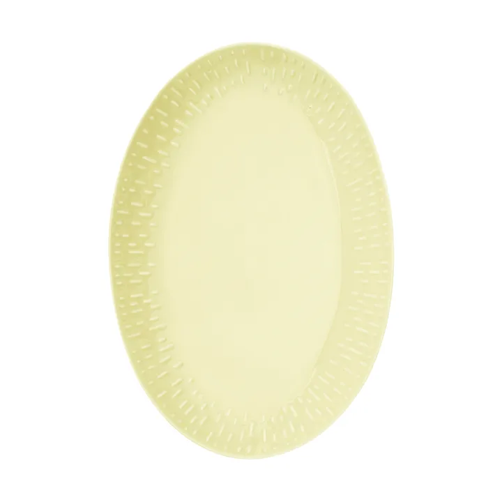 Półmisek owalny Confetti - Lemon, 25,5×36 cm - Aida