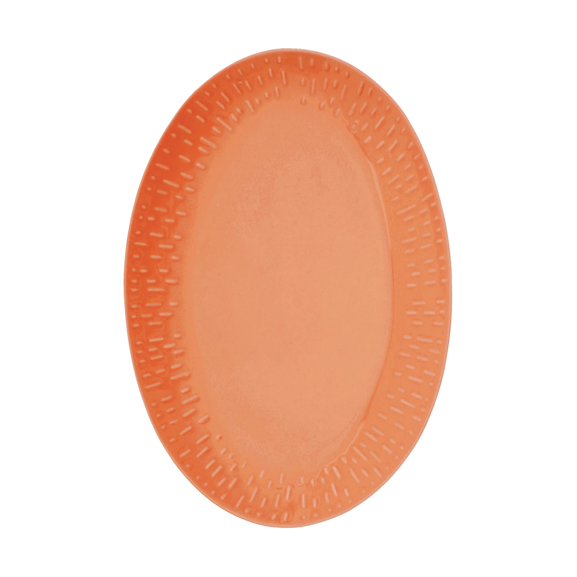 Półmisek owalny Confetti, Morela, 25,5×36 cm Aida