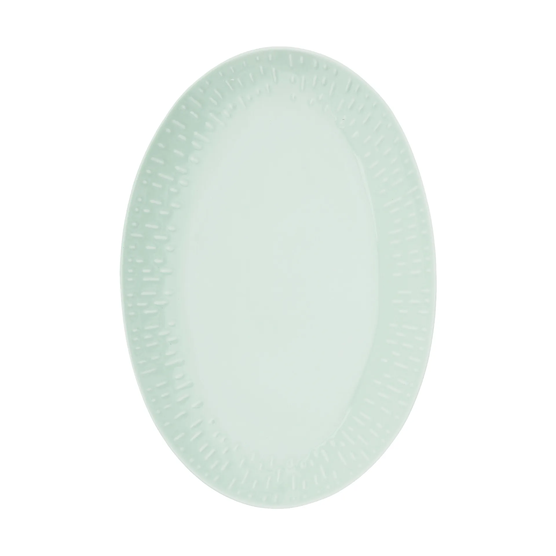 Półmisek owalny Confetti, Pistachio, 25,5×36 cm Aida