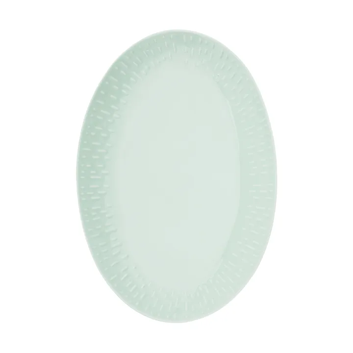 Półmisek owalny Confetti - Pistachio, 25,5×36 cm - Aida