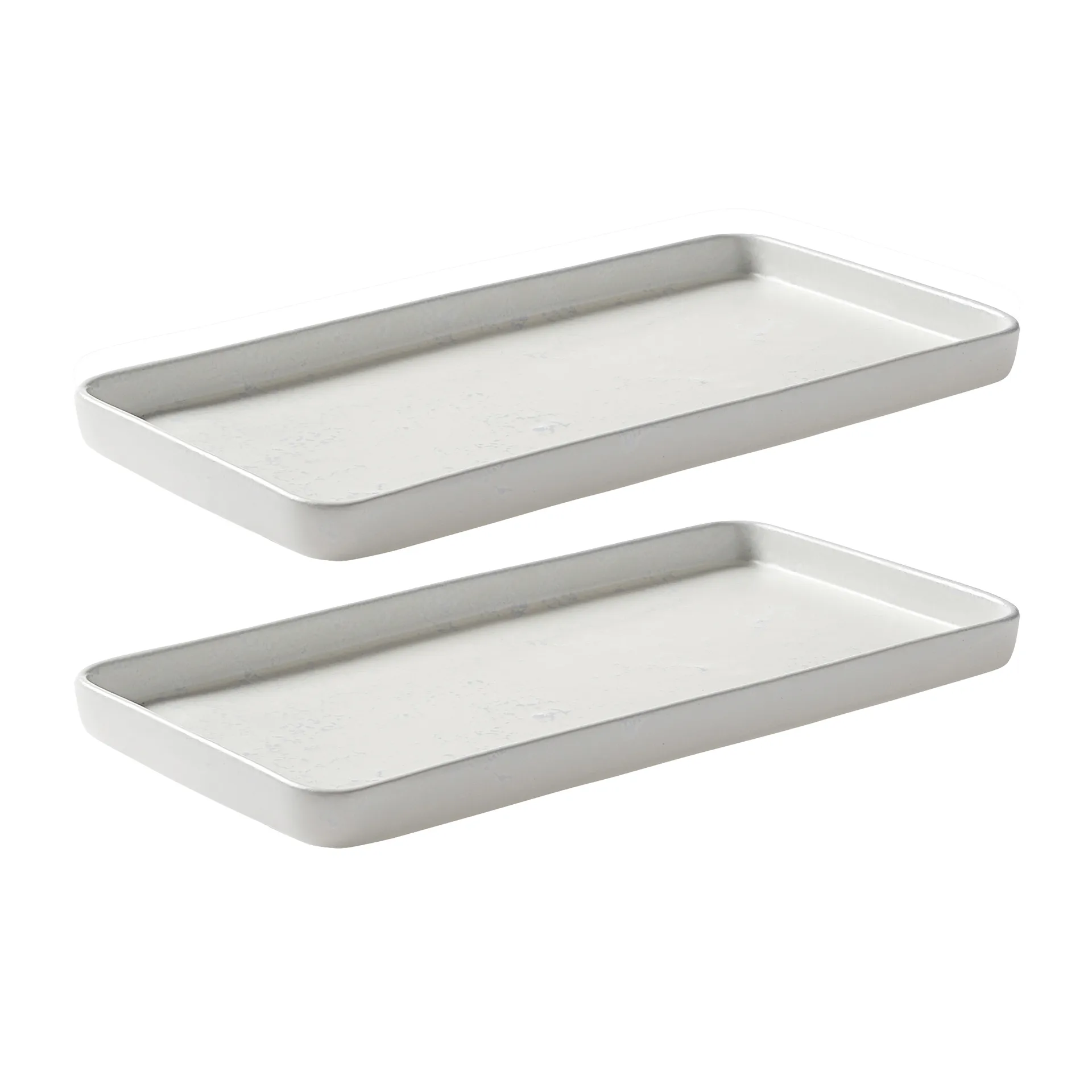 Półmisek Raw 18x34 cm 2-pak, Arctic white Aida