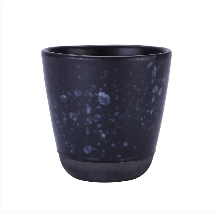 Raw kubek 300 ml - Czarny w kropki - Aida