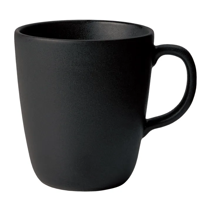 Raw kubek z uchem 350 ml - Titanium Black (czarny) - Aida