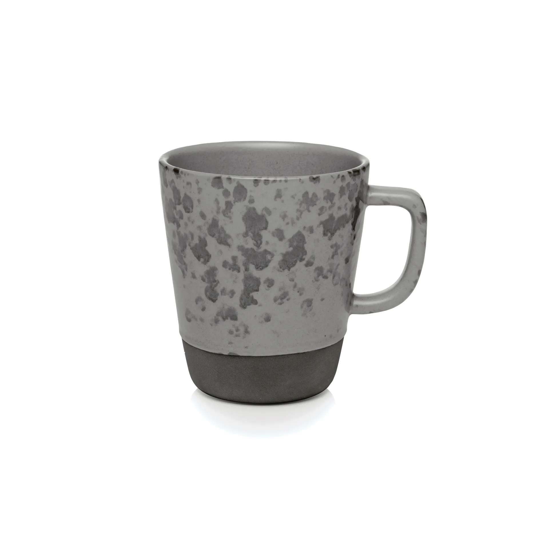 Raw kubek z uchwytem 300 ml, szary z kropkami Aida