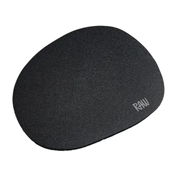 Silikonowe podkładki pod szklanki Raw 6-pak - Czarny - Aida