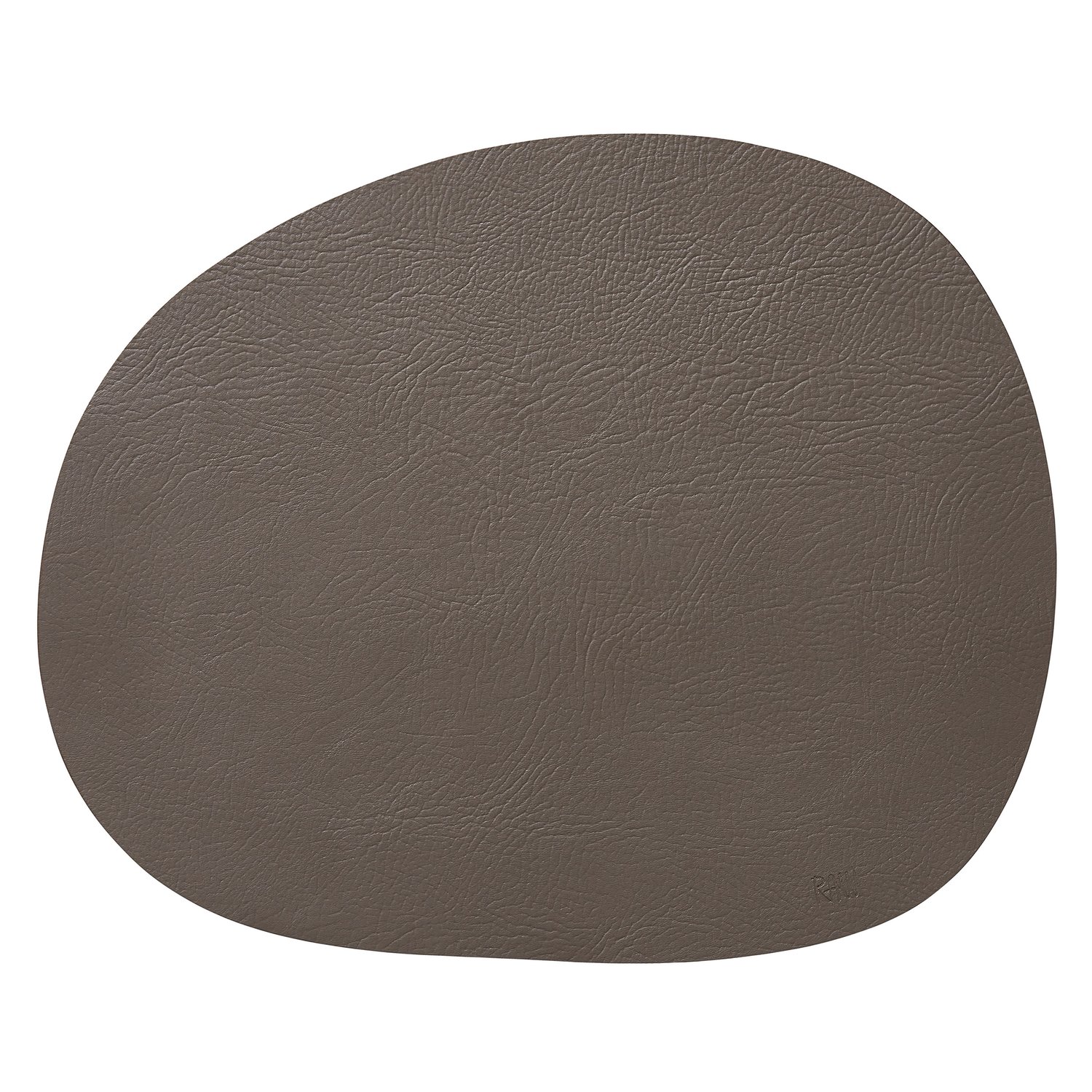 Aida Skórzana Podładka na stół Raw Clay buffalo | Skandynawski Design | Podkładki | Szary