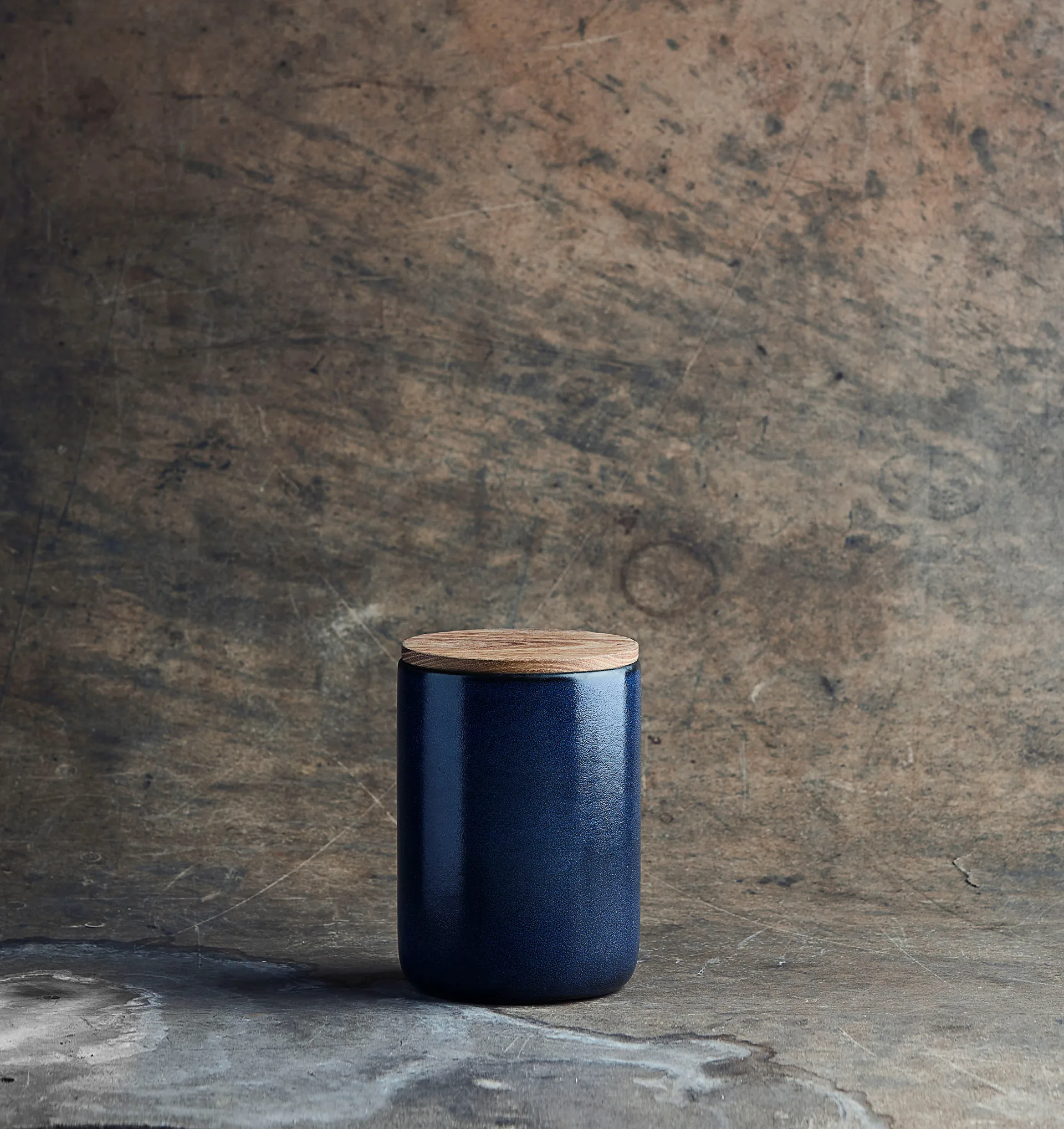 Słoik do przechowywania z pokrywką Raw 15 cm, Midnight blue Aida