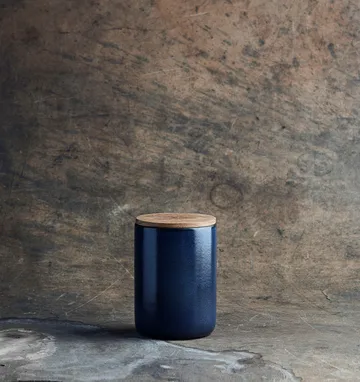 Słoik do przechowywania z pokrywką Raw 15 cm - Midnight blue - Aida