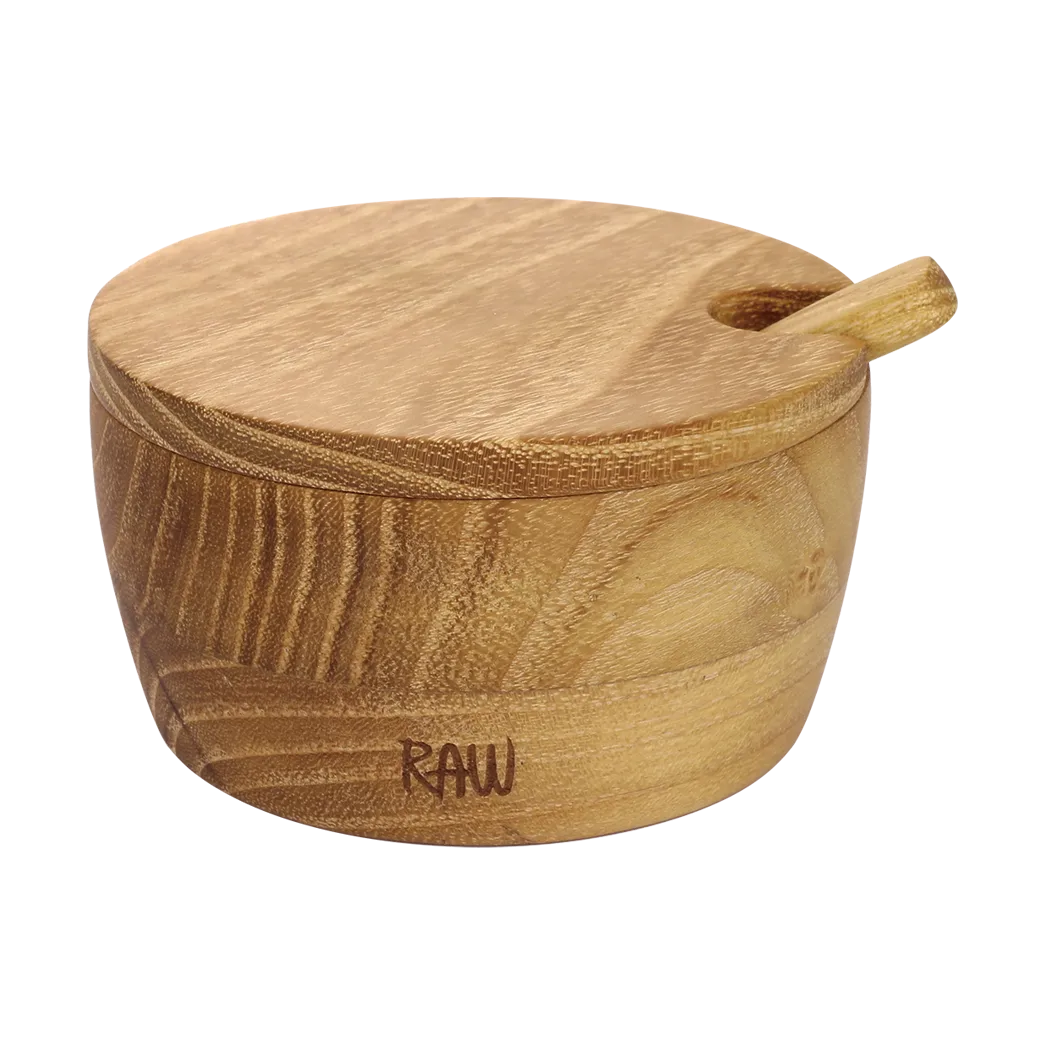 Solniczka Raw z łyżką i pokrywką, Tek Aida