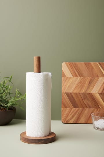 Stojak na ręcznik papierowy, drewno akacjowe - 30,5 cm - Aida