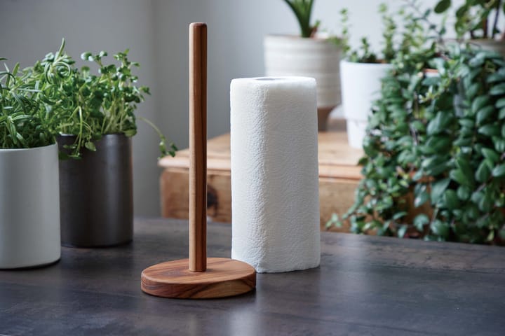 Stojak na ręczniki papierowe Raw 30,6 cm, Teak Aida